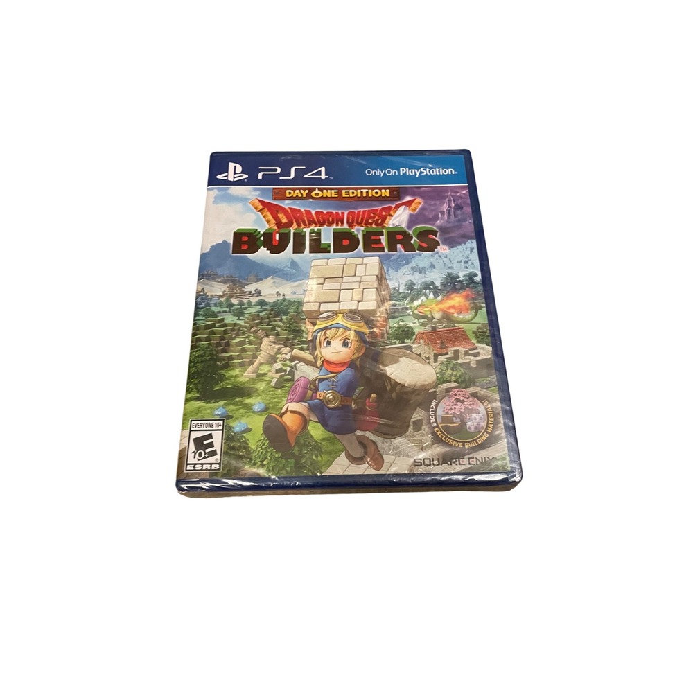 Dragon Quest Builders Day One Edition Sony PlayStation 4 PS4 New Sealed Square E